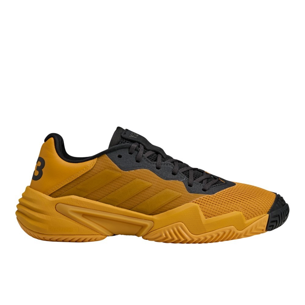 adidas Barricade 13 Y3 Tennis Mens Yellow Sneakers Athletic Shoes JH5766