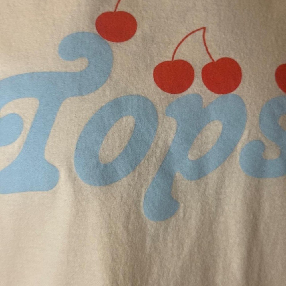 Tops Cherry Graphic T Retro y2k comfort colors