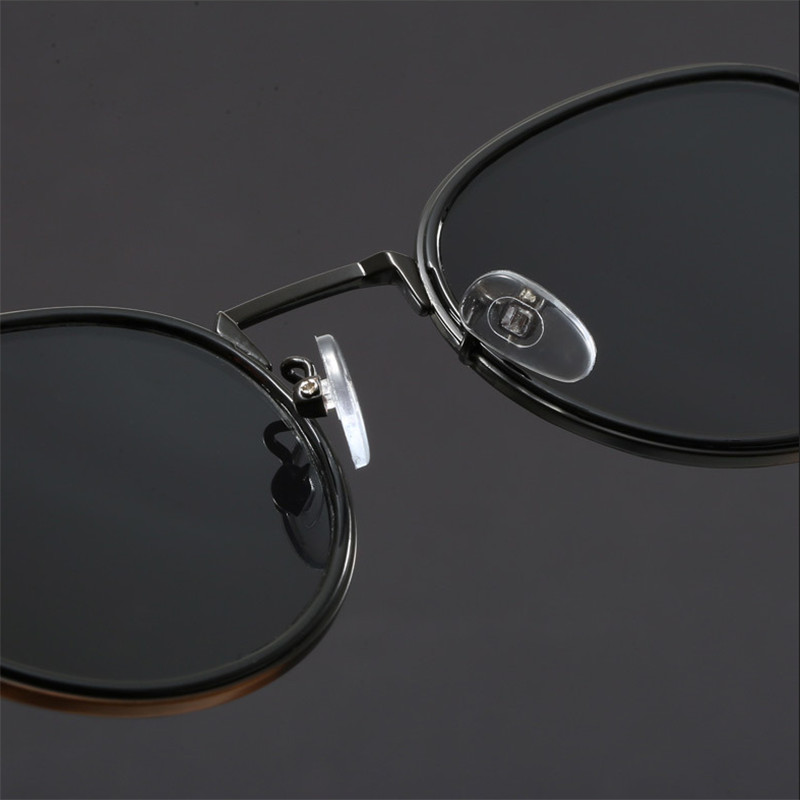 Metal Round Tinted Reading Sunglasses Men Women Shade Presbyopic Sunglasses New