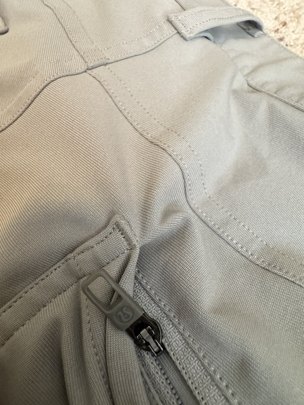Lululemon ABC Pant Slim Warpstreme In Riverstone 32×28 men’s