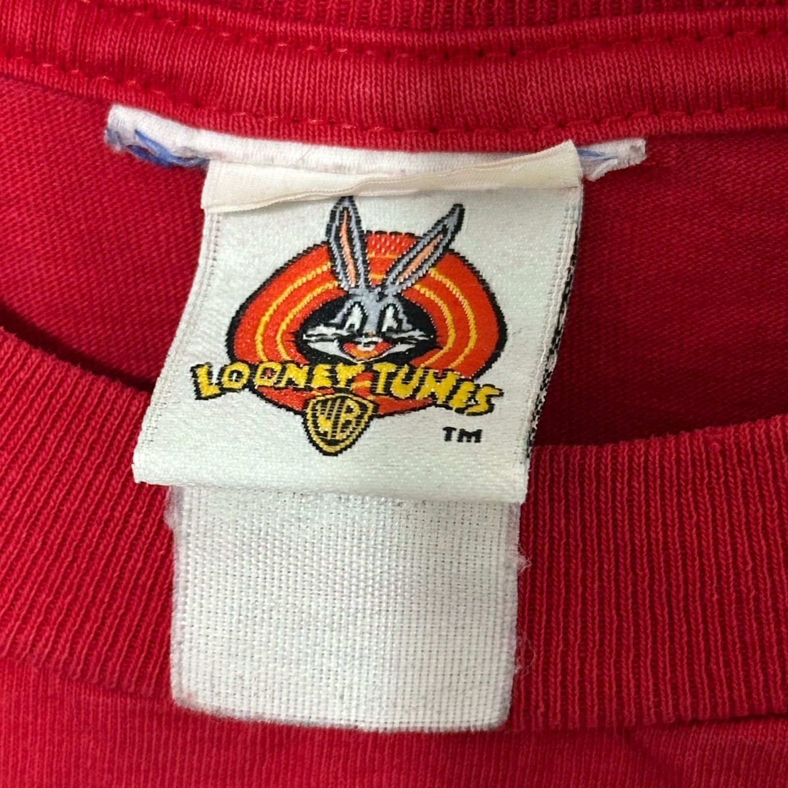 Looney Tunes Tweety Bird Red T Shirt Mens Large Cartoon Graphic Warner Bros 1998