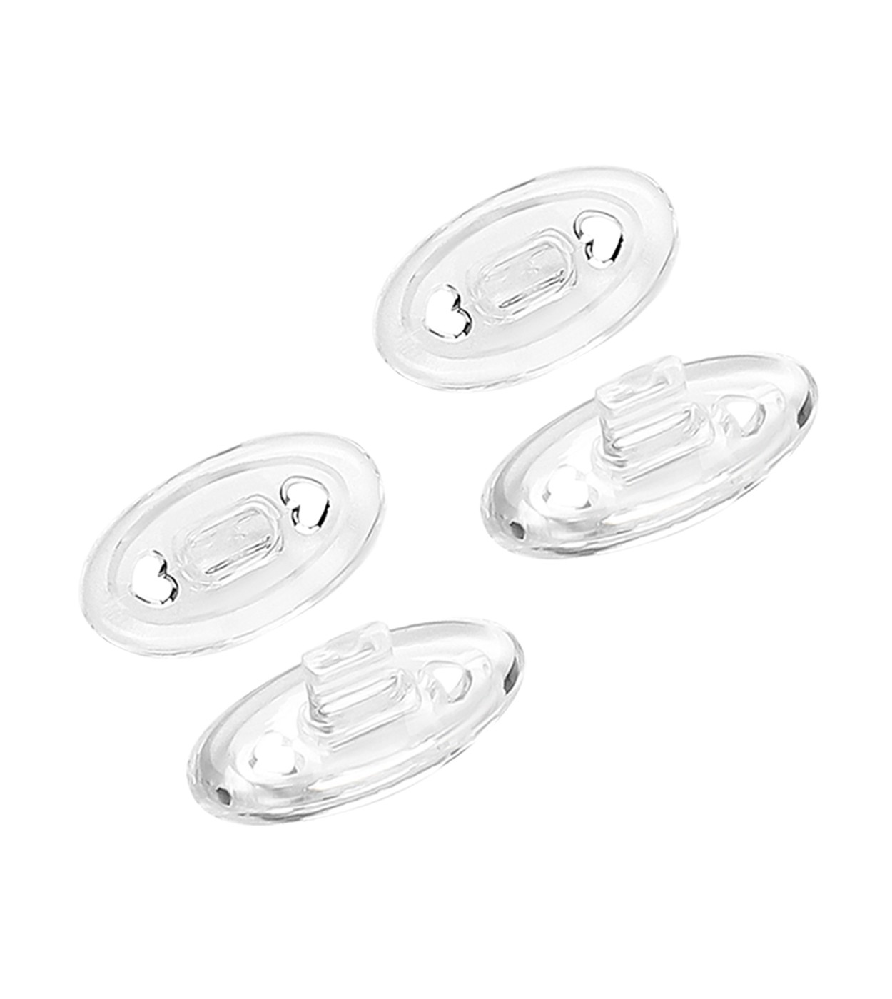 Clear Replacement Nose Pads for Maui Jim Beaches MJ-541 Non-Slip Nose Pieces