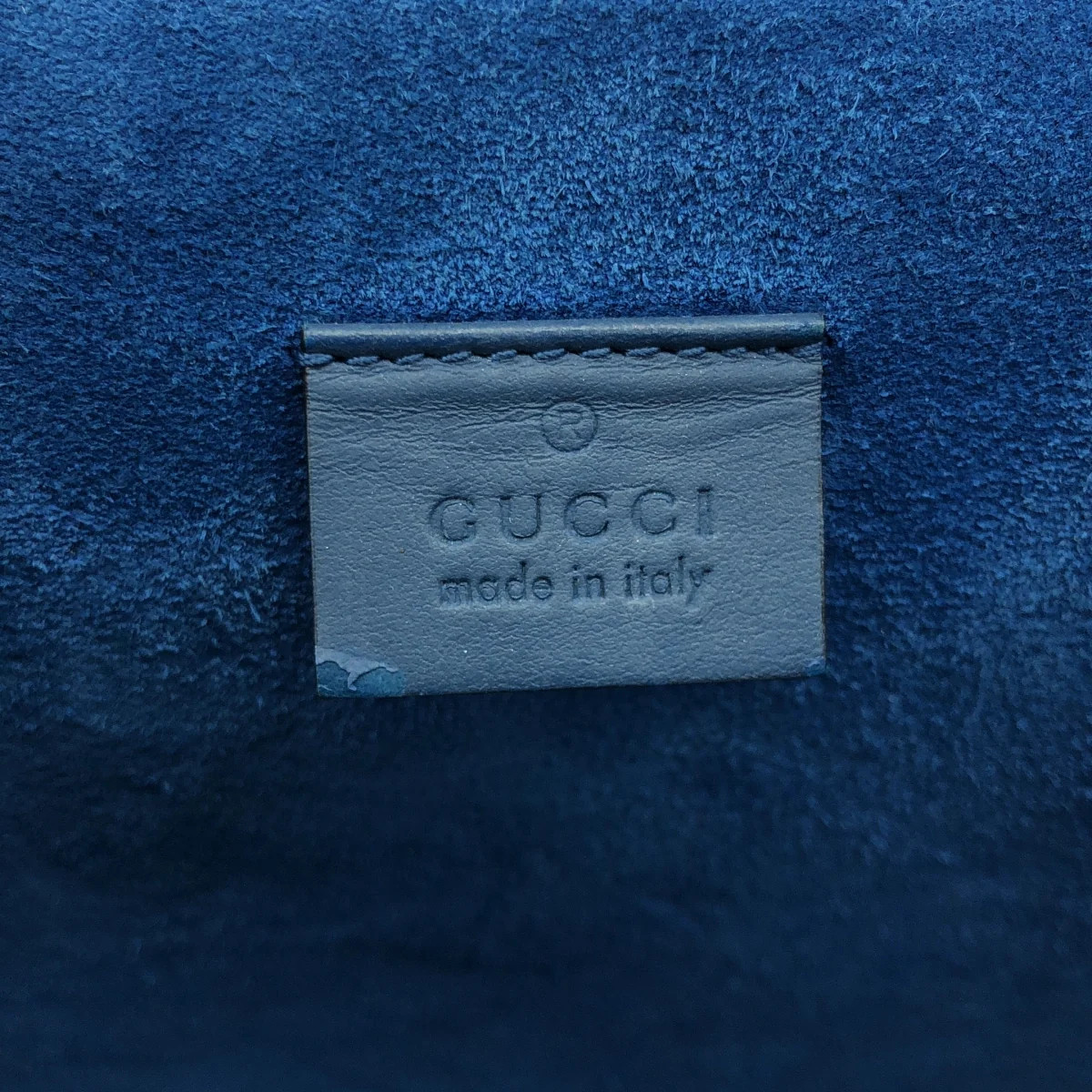 Gucci 403348 Dionysus GG Supreme PVCSuede Embroidered Chain Shoulder Bag Used