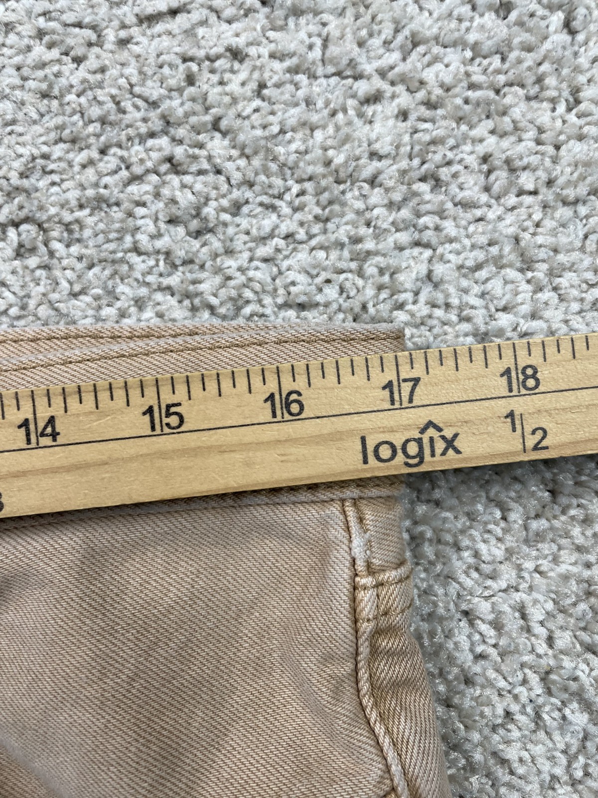 Levis Premium Lot 568 Stay Loose Jeans Mens 32×34 Fits 33×32 Brown Baggy Grunge