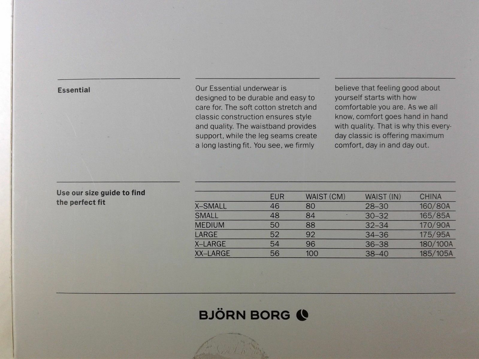 2 3 5 10 15 Lot Bjorn Borg Cotton Stretch Men Underwear Boxer Brief size XS-XL