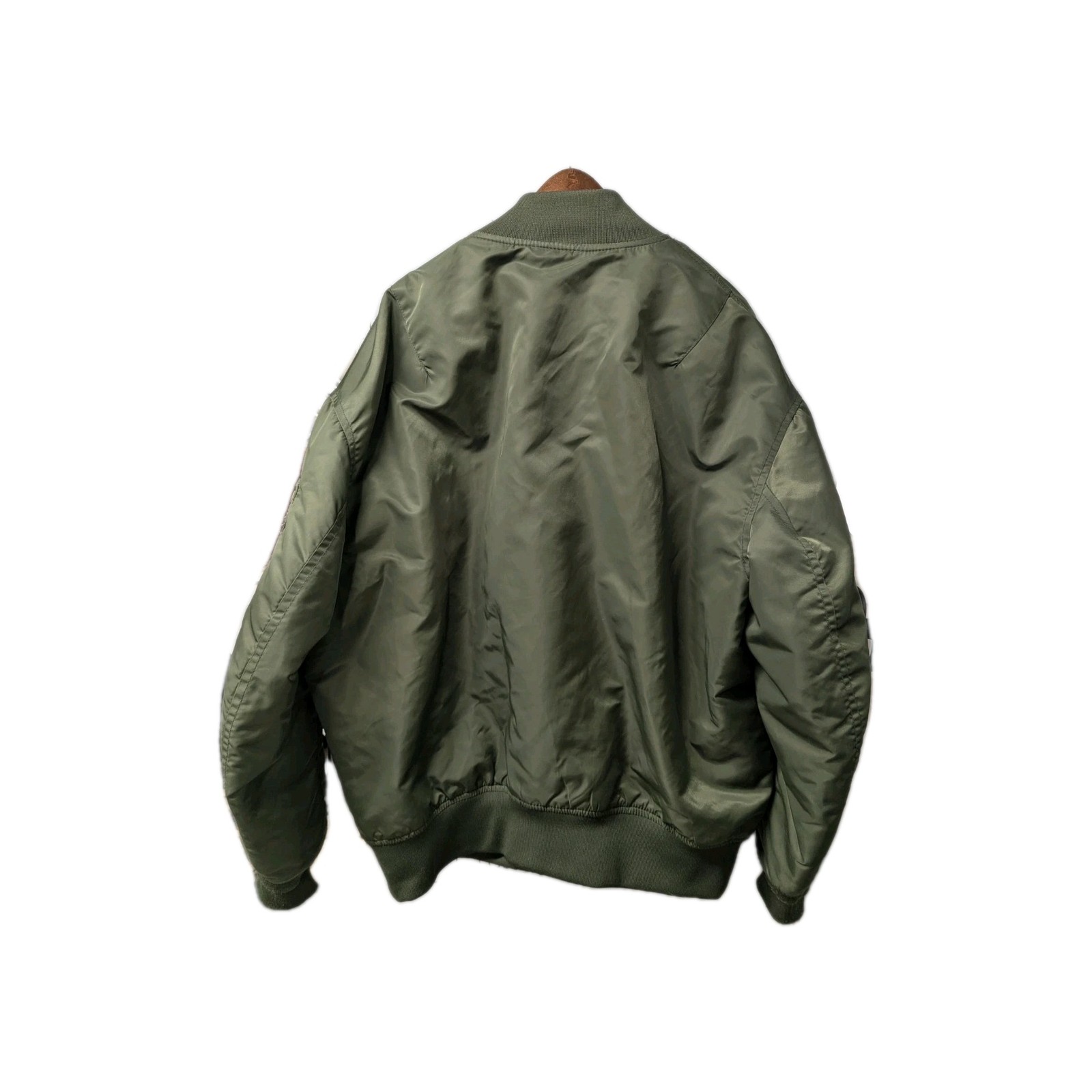 H&M Divided Olive Green Oversized Bomber Jacket Men’s Size XL