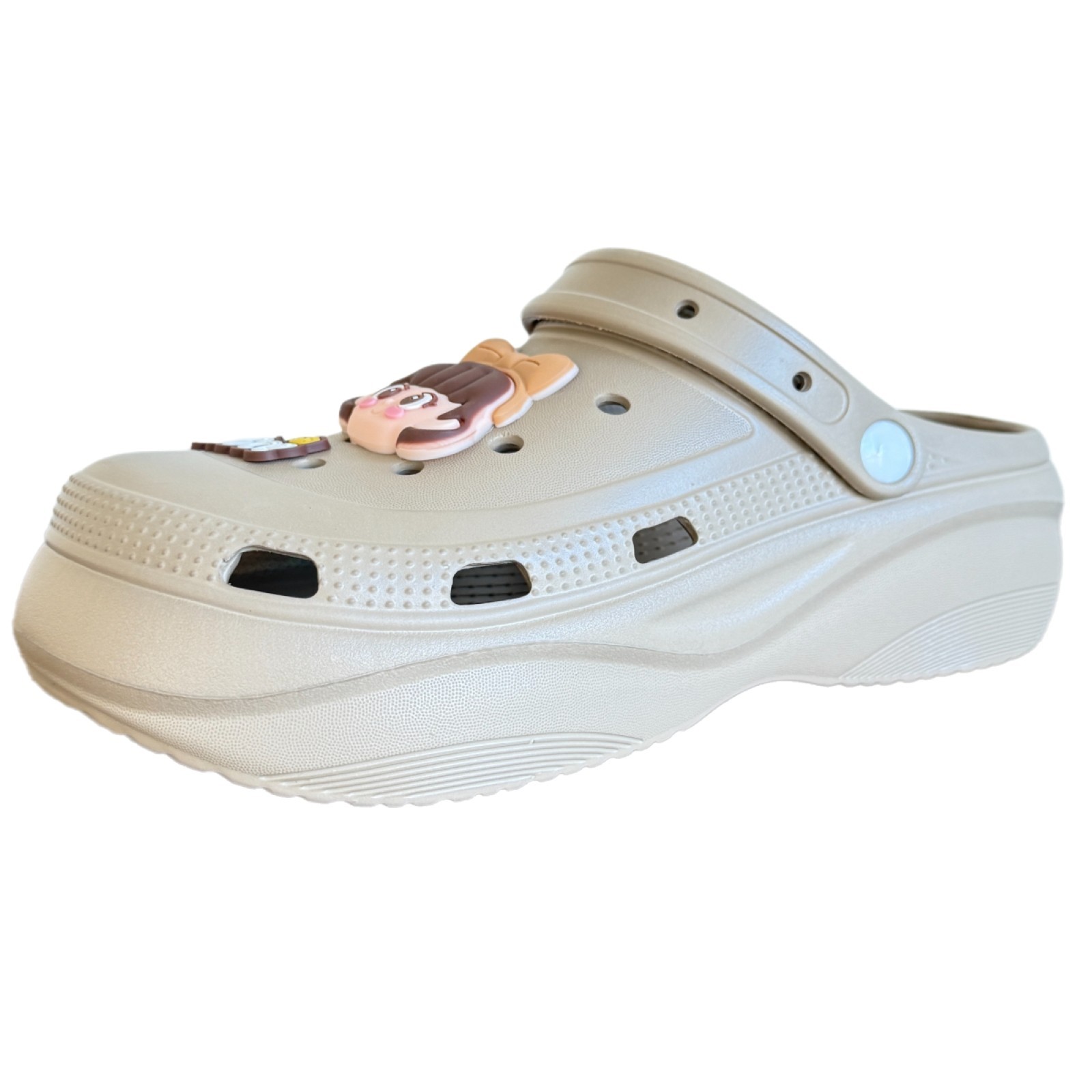 Women Platform Clogs Soft Sole Sandals NonSlip Cartoon charms Girl Slipper Shoes