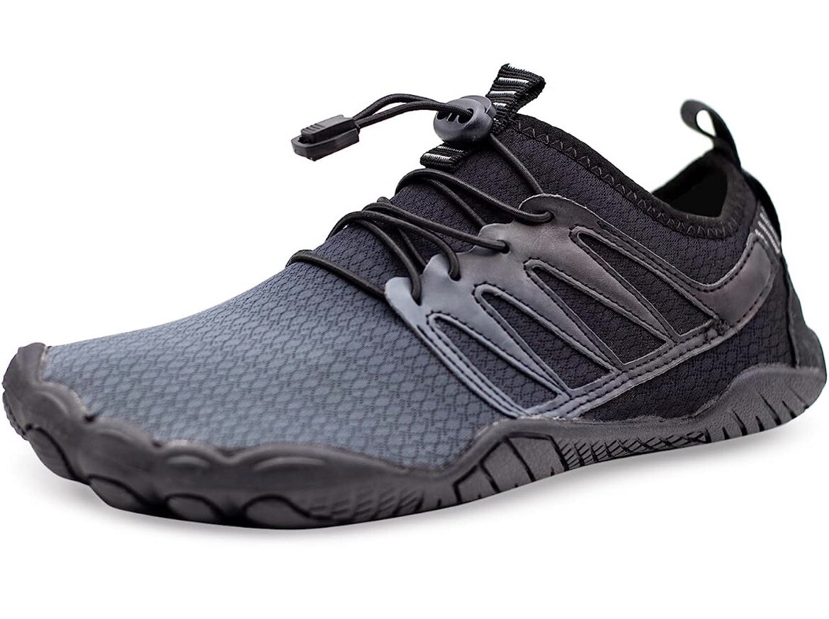Teemie Water Shoes UNISEX Quick-Dry Barefoot Aqua Sock – REFLECTIVE – 10US/44