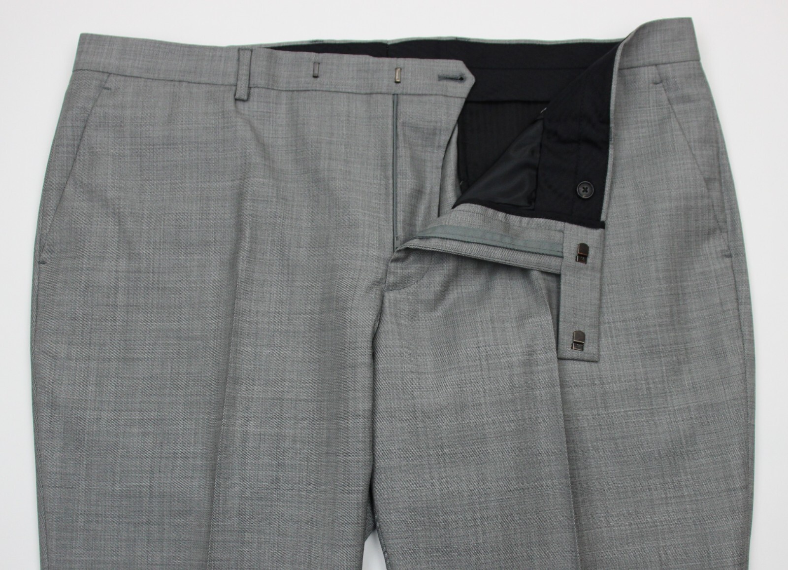 Paul Smith Suit 48 L (58 EU) Mens Light Grey Wool Tailored Fit 2 Piece Portugal