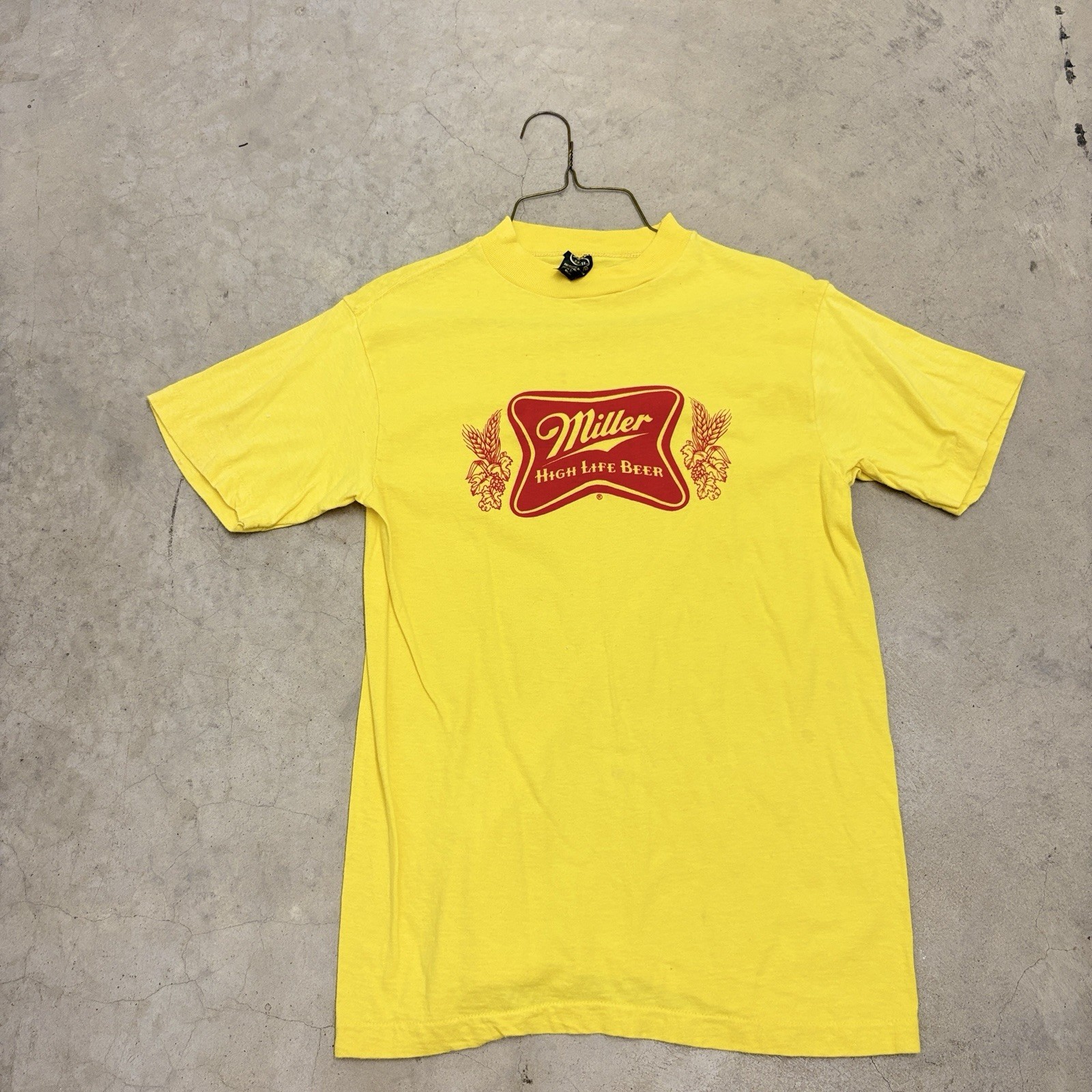 Vintage 80s Miller Lite Beer Single Stitch T Shirt Sz M