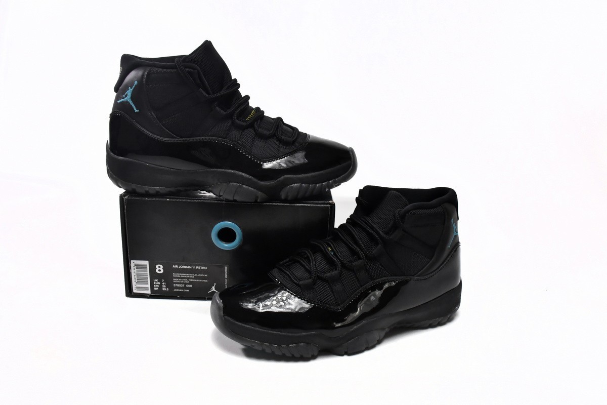 Nike Air Jordan 11 Retro Gamma Blue CT8012-047 Black Men’s Basketball Shoes