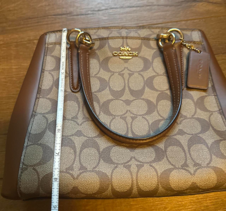 Coach bag with purse
