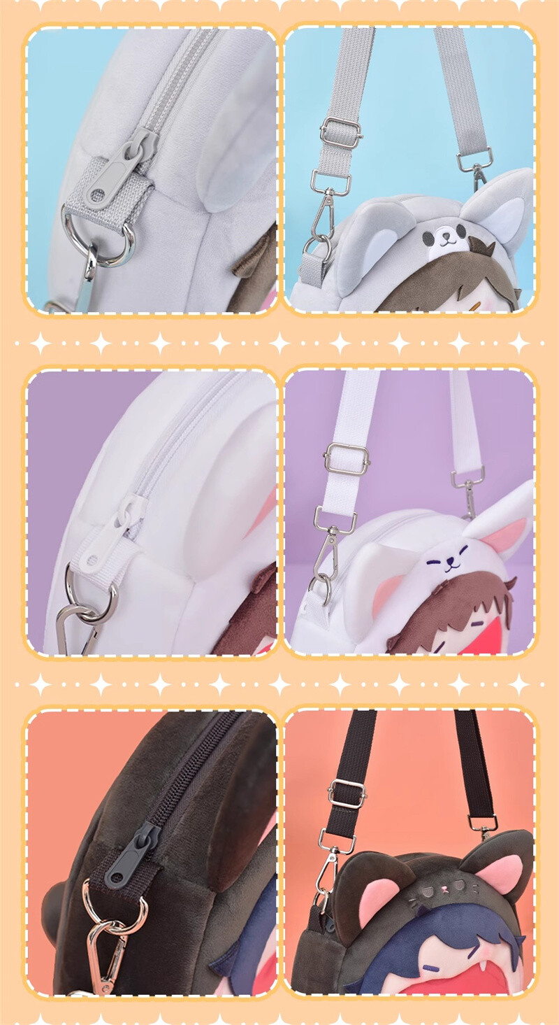 Mr. Love: Queen’s Choice Gavin Lucien Kilo Victor Shaw Plush Itabag Shoulder Bag