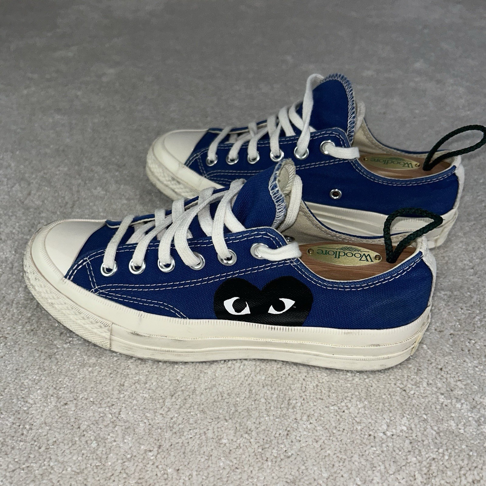 Converse x Comme des Garçons PLAY Chuck 70 Low Blue Quartz [171848C] US M5 – W7