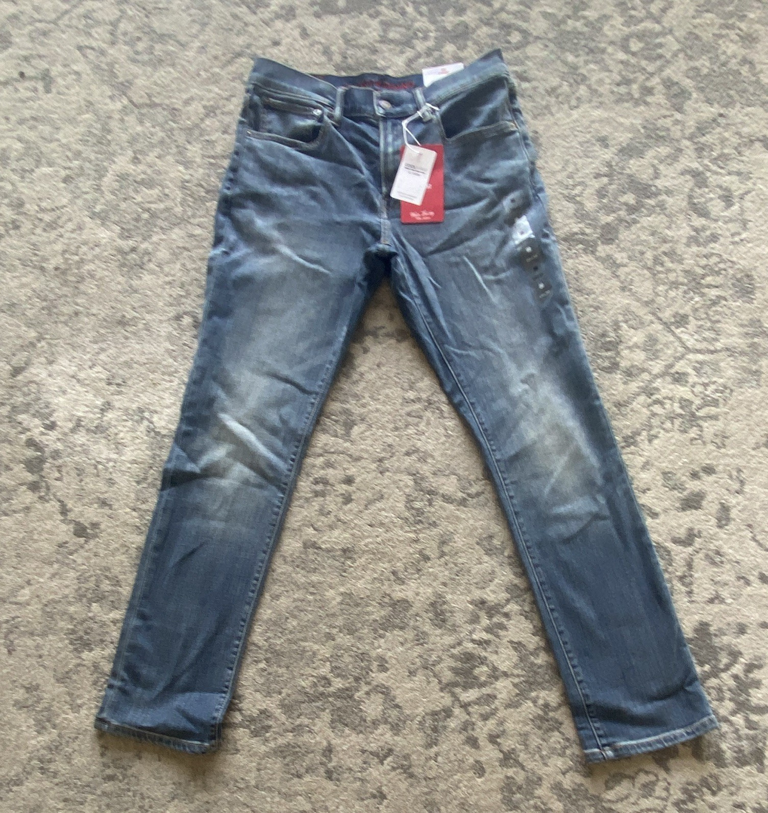 Lucky Brand CoolMax All Season Straight Fit Stretch Blue Jeans 5-Pocket NWT