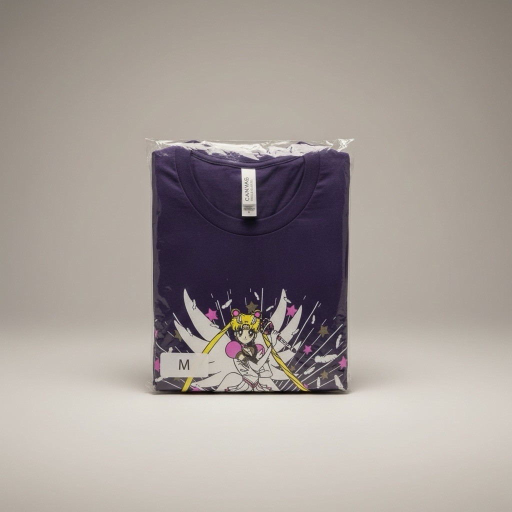 Sailor Moon T-Shirt Medium VIZ Media Comic Con 2019 Exclusive Unisex Purple New