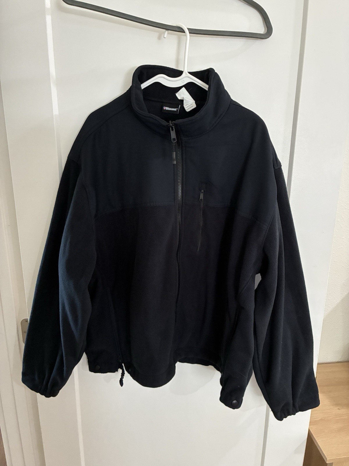 Blauer Men’s Black Full-Zip Polyester Jacket 2XL Police/Security Style 4650