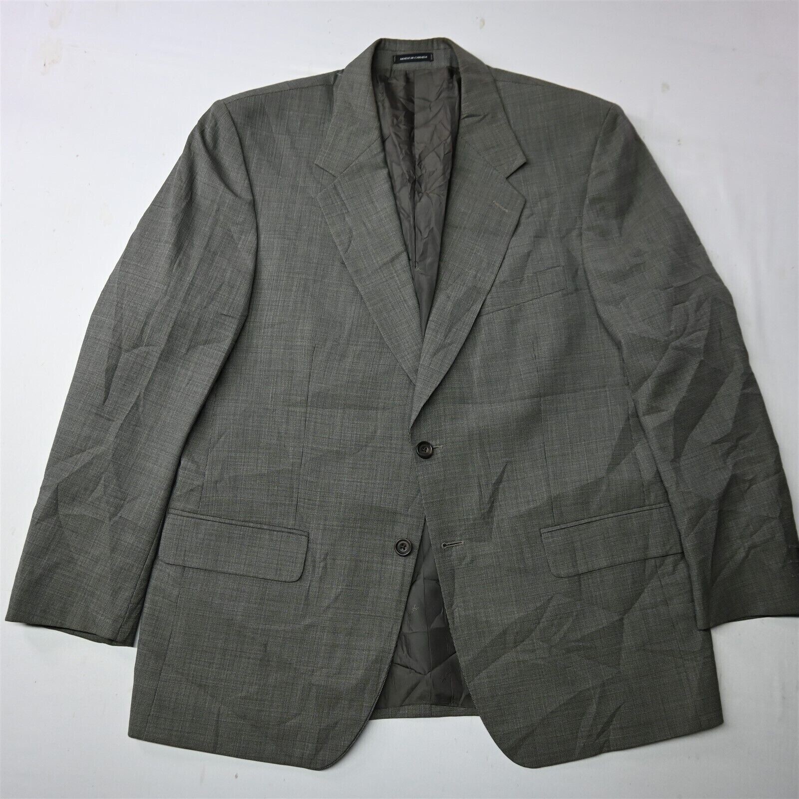 Yves Saint Laurent 44R Brown Wool Old Money Mens Blazer Sport Coat Jacket