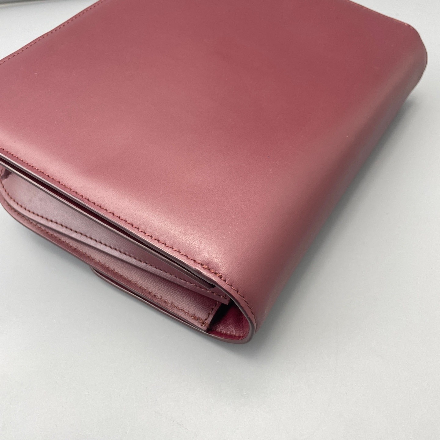 Celine Pre-Owned Authentic Luxury Handbag Burgundy 24*18*7cm