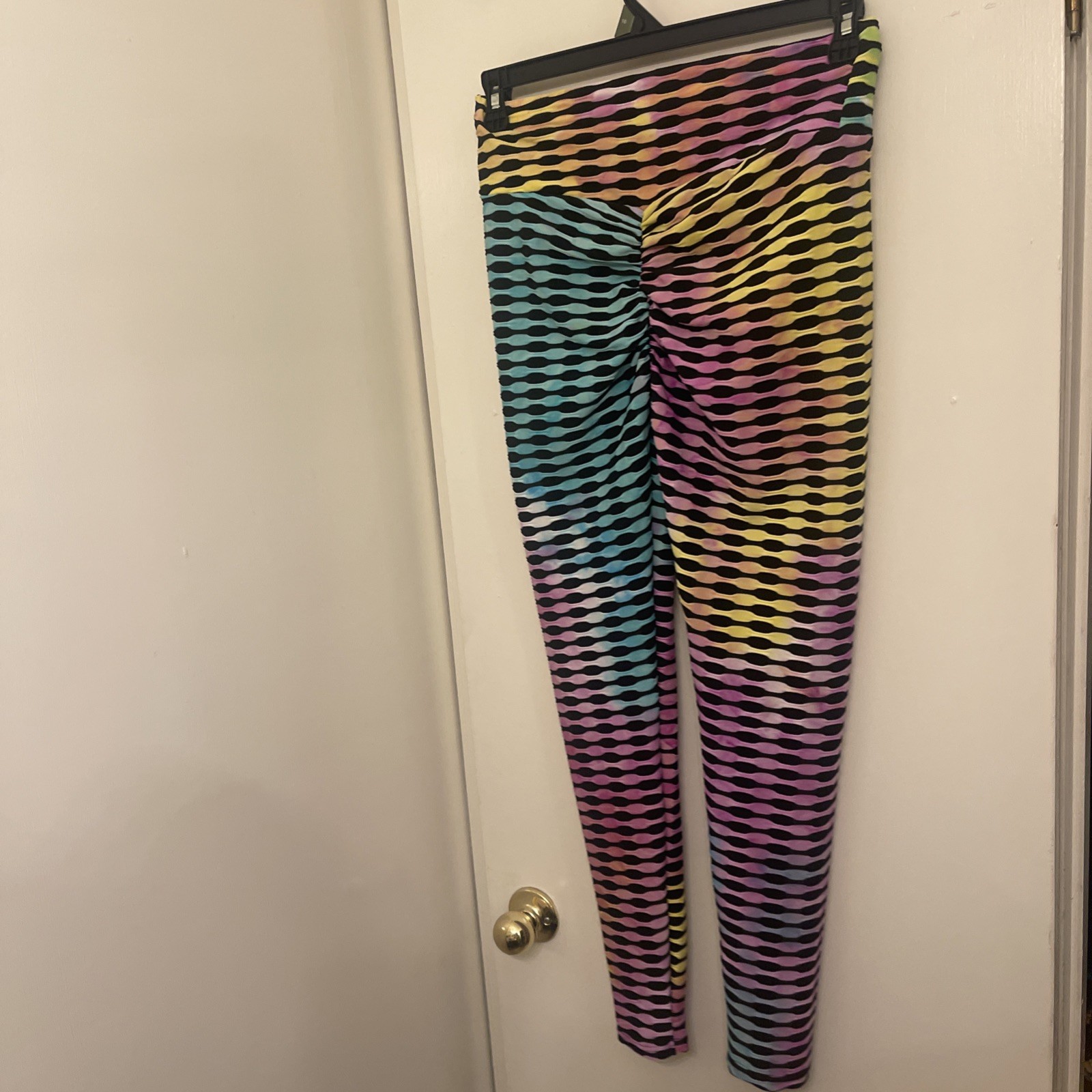 Tie Dye Seamless Leggings Women Fitness Yoga Pants Push Up High Waits Tight Gym