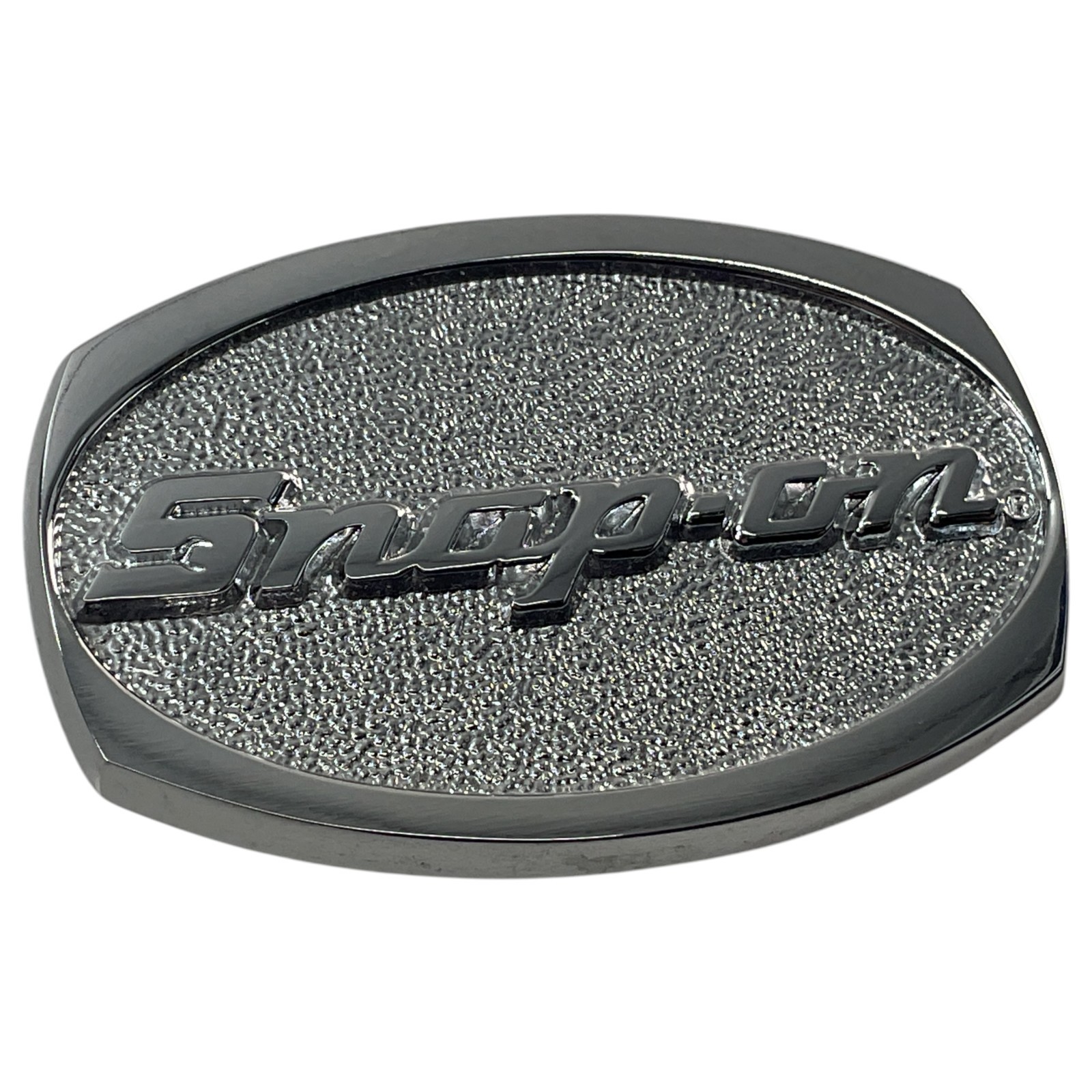 Snap-on Belt Buckle Chrome SPP-509 Sold As Pictured Mechanic Look USA With Case