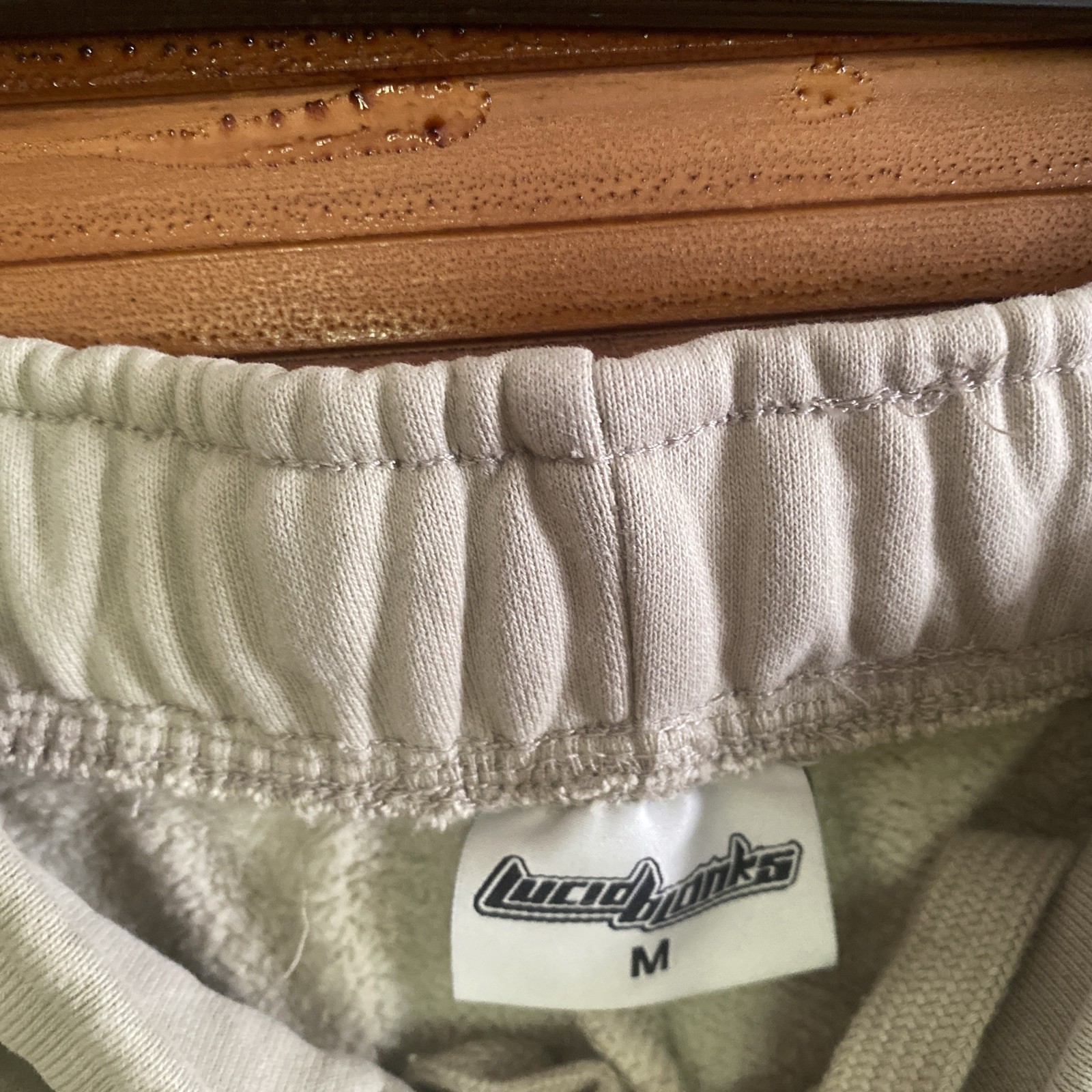 Lucid Blanks Sweatpants Tan Size Medium