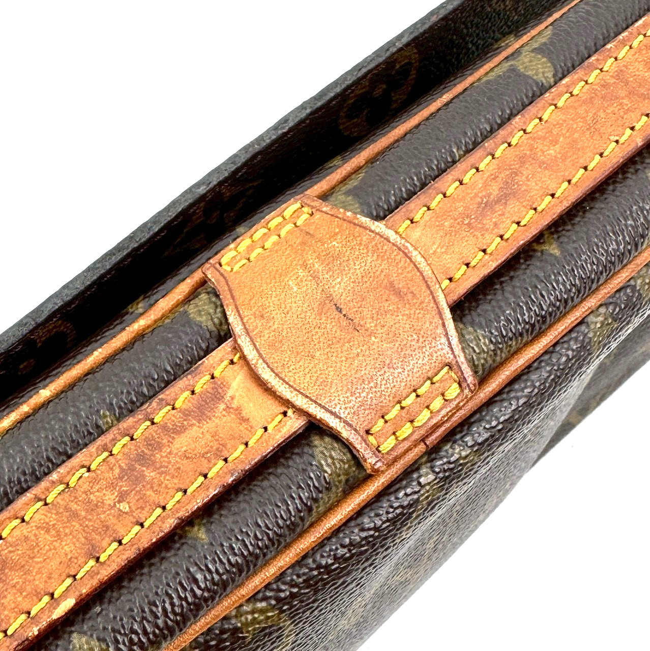 Louis Vuitton Saint Germain shoulder bag Leather Monogram LV Authentic