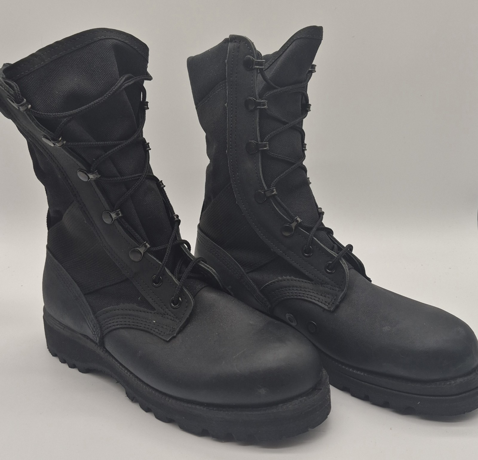 Military Spike Protective Jungle Black Boots Men 6W Hot Weather 8430-01-515-1381