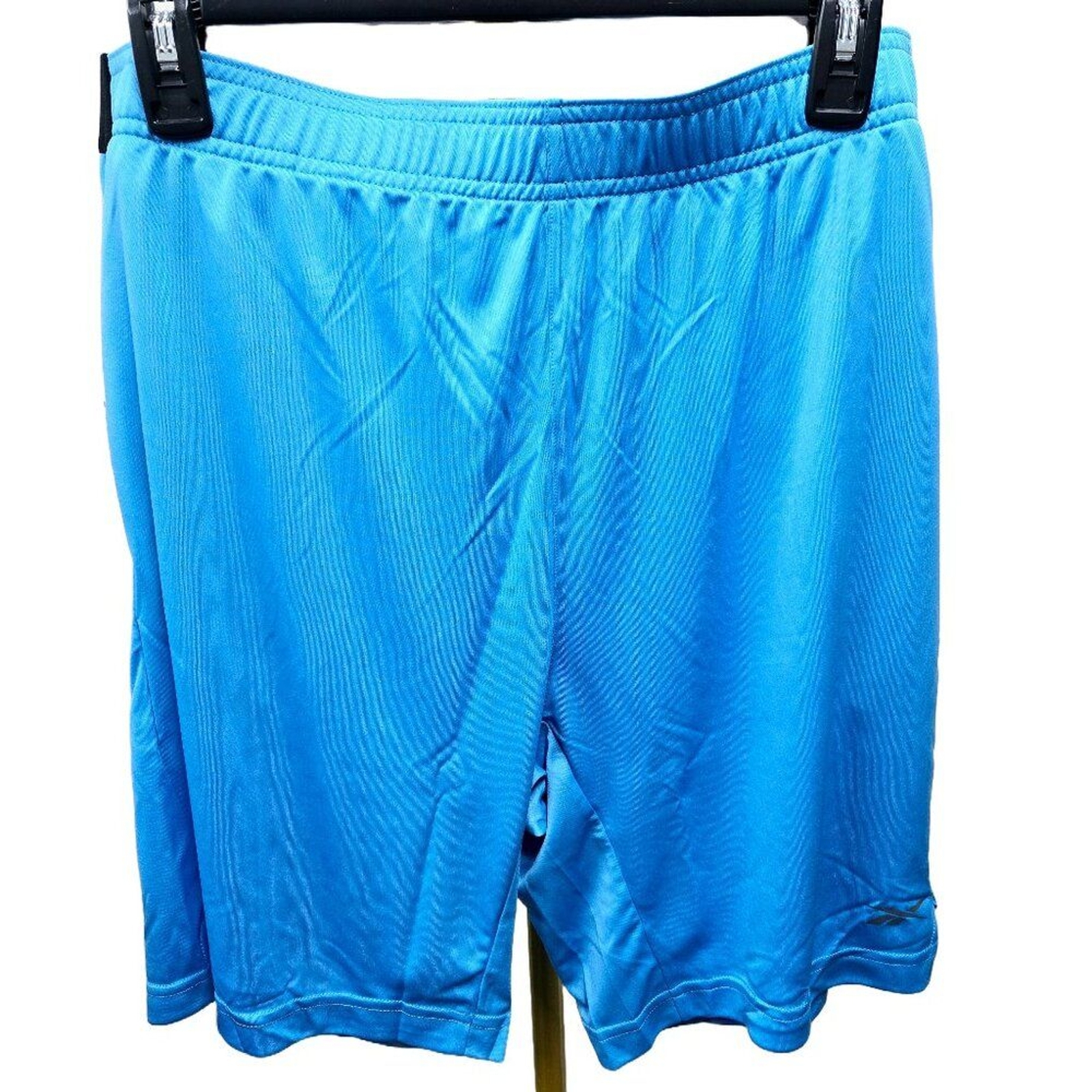 NWT MEN’S REEBOK 100% RECYCLED POLYESTER SPEEDWICK TRAINING SHORTS BLUE M $35