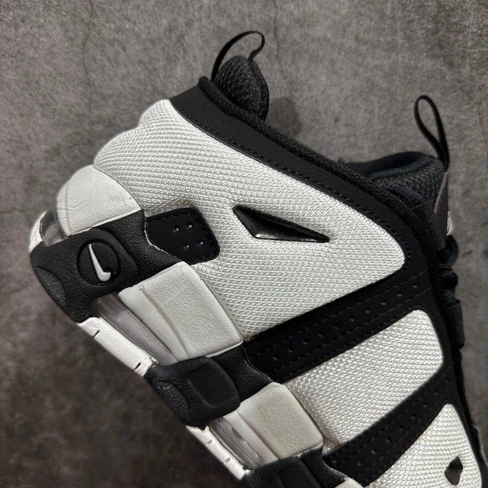 Size 7-11 DS Nike Air More Uptempo Black and Grey Men’s Sports shoes FZ3055-001