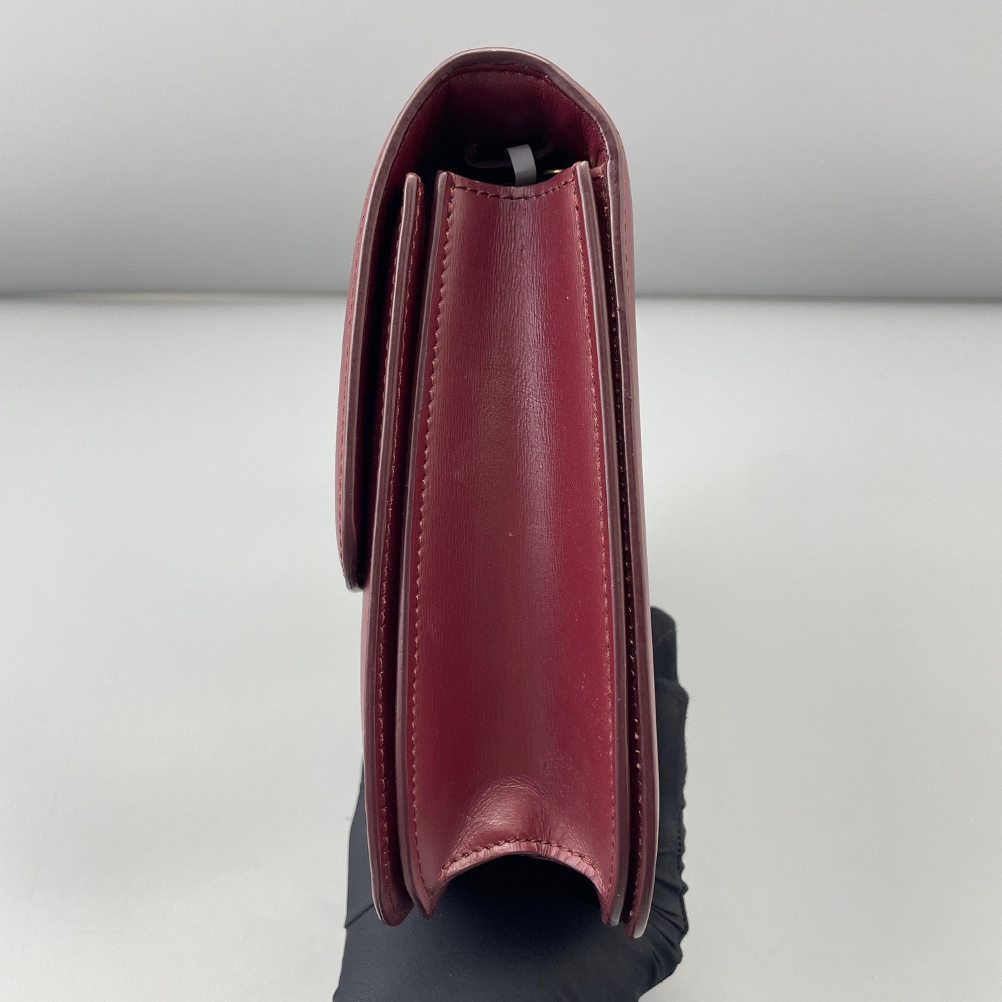 Celine Pre-Owned Authentic Luxury Handbag Burgundy 24*18*7cm