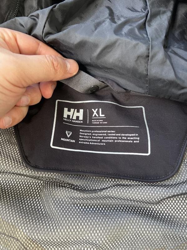 Men Helly Hansen Jacket Black 42 / XL / 50 #948E