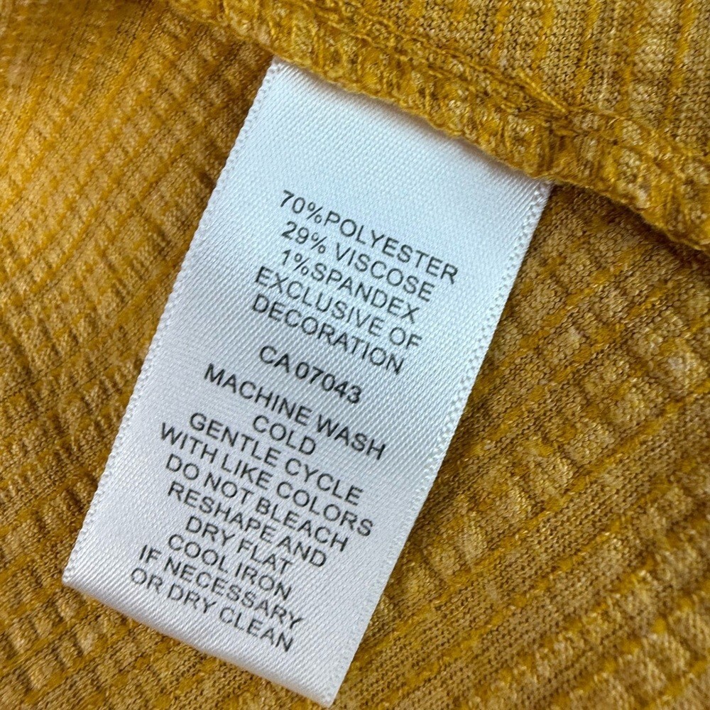 Cable & Gauge tank top embroidery boho Aztec yellow Mustard Embroidered Blouse