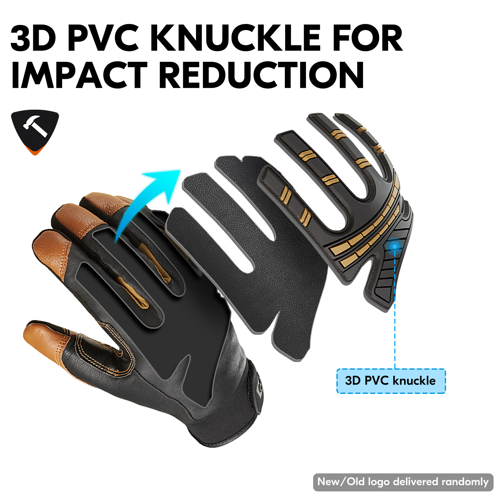 Vgo 1/2Pairs Winter Waterproof Heavy Duty Mechanic GloveTouchscreen (GA8954FW)