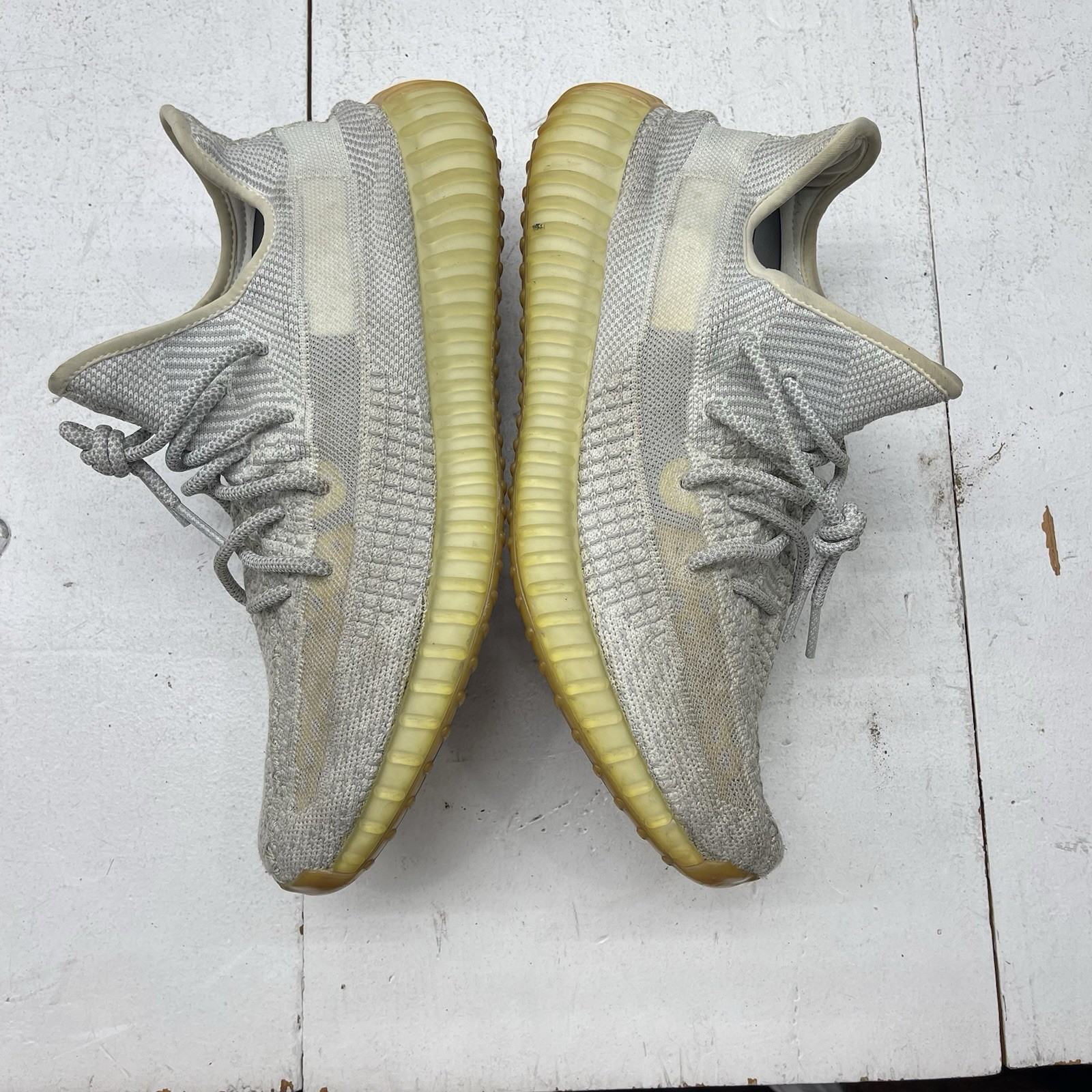 Adidas Grey Yeezy Boost 350 V2 prime Knit “Yeshaya Reflective” Mens Size 12