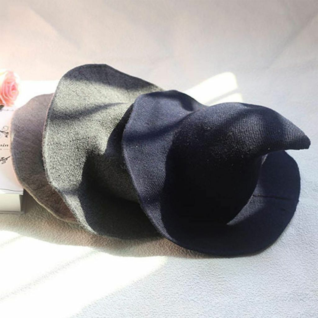 Cosplay Witch Hat Made From High Quality Sheep Wool Halloween Party Witch Hat US