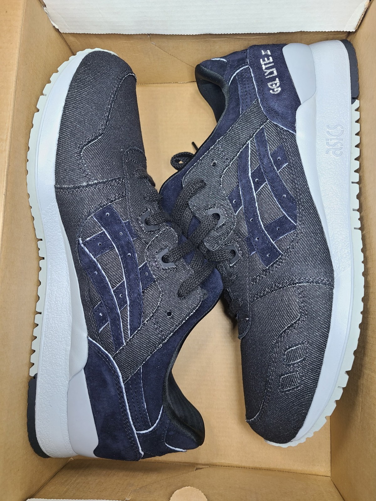 asics tiger gel lyte iii Midgrey/Black