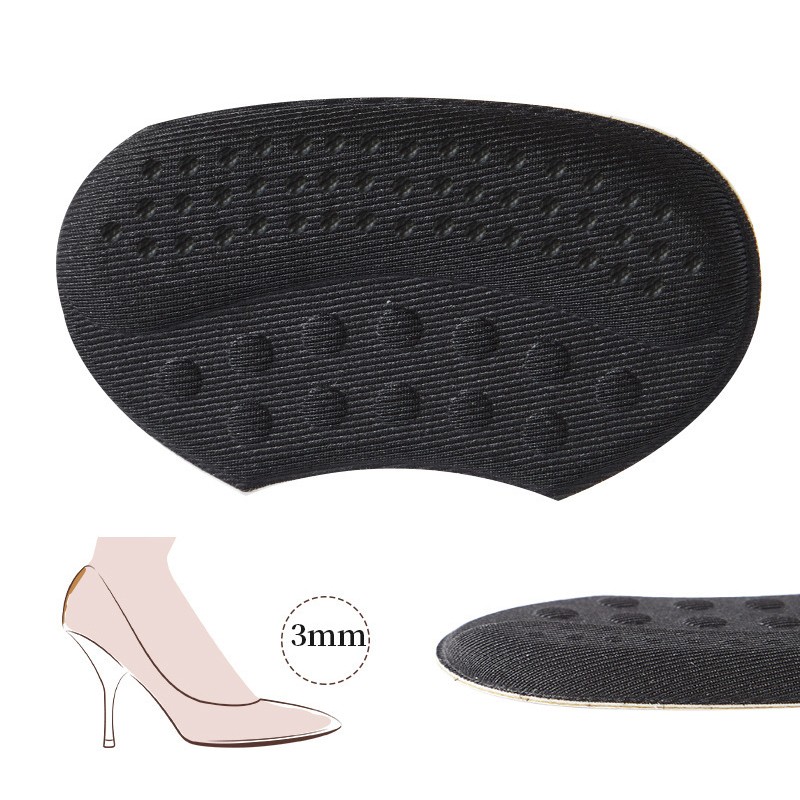 3Pairs Soft Fabric Shoe Pads Cushion Liner Grip Back Heel Inserts Insoles USA