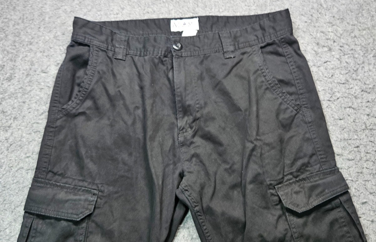 Alamo Apparel black cargo tactical 100% Cotton pants men size 34×30