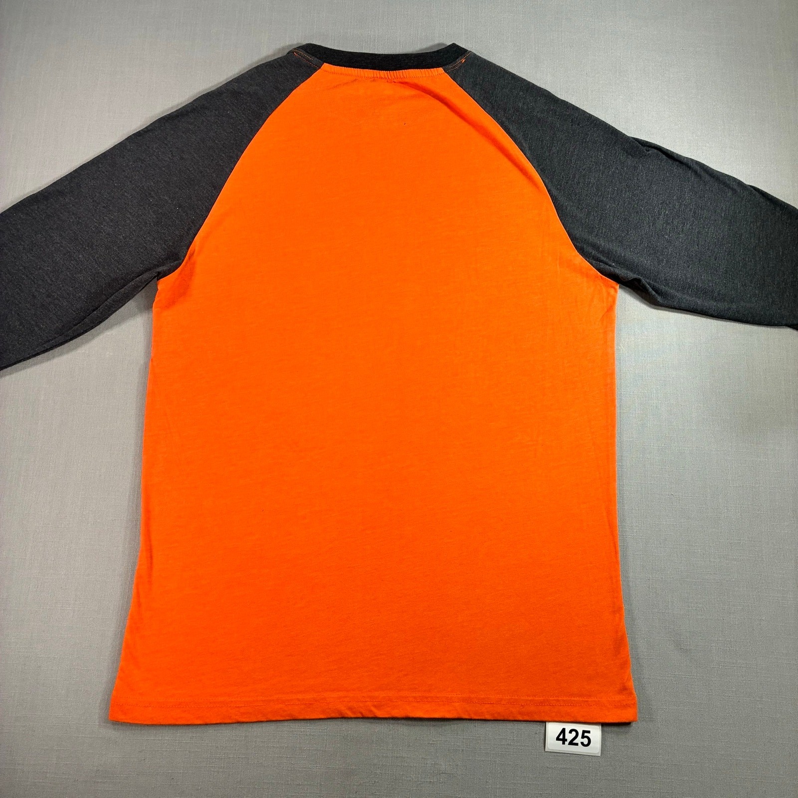 Colosseum Syracuse Orange Raglan T-Shirt Men’s Large 3/4 Sleeve NCAA Graphic