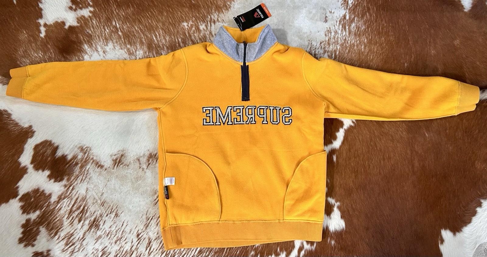 Brand New (with tags) Supreme Polartec 1/4 Zip Fleece Pullover, FW2011