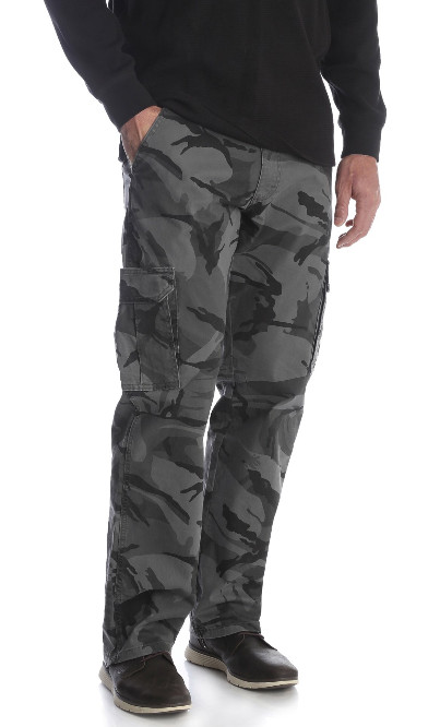 Mens Wrangler Relaxed Fit Comfort Flex Waist Cargo Pants CHOOSE COLOR SIZE 32-46