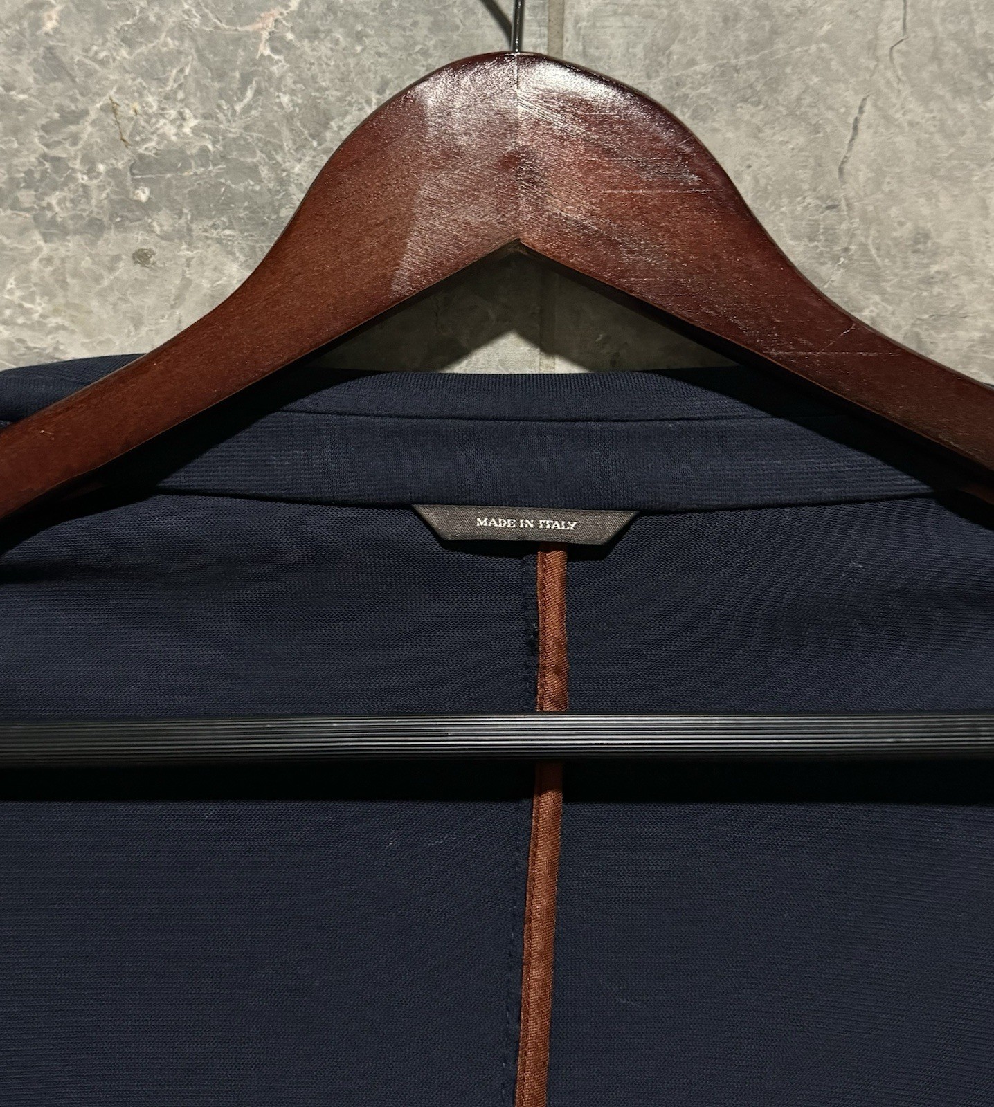 LORO PIANA ‘Sweater Jacket’ Lightweight Knit Cotton Jersey Piquè 52 IT $3250+