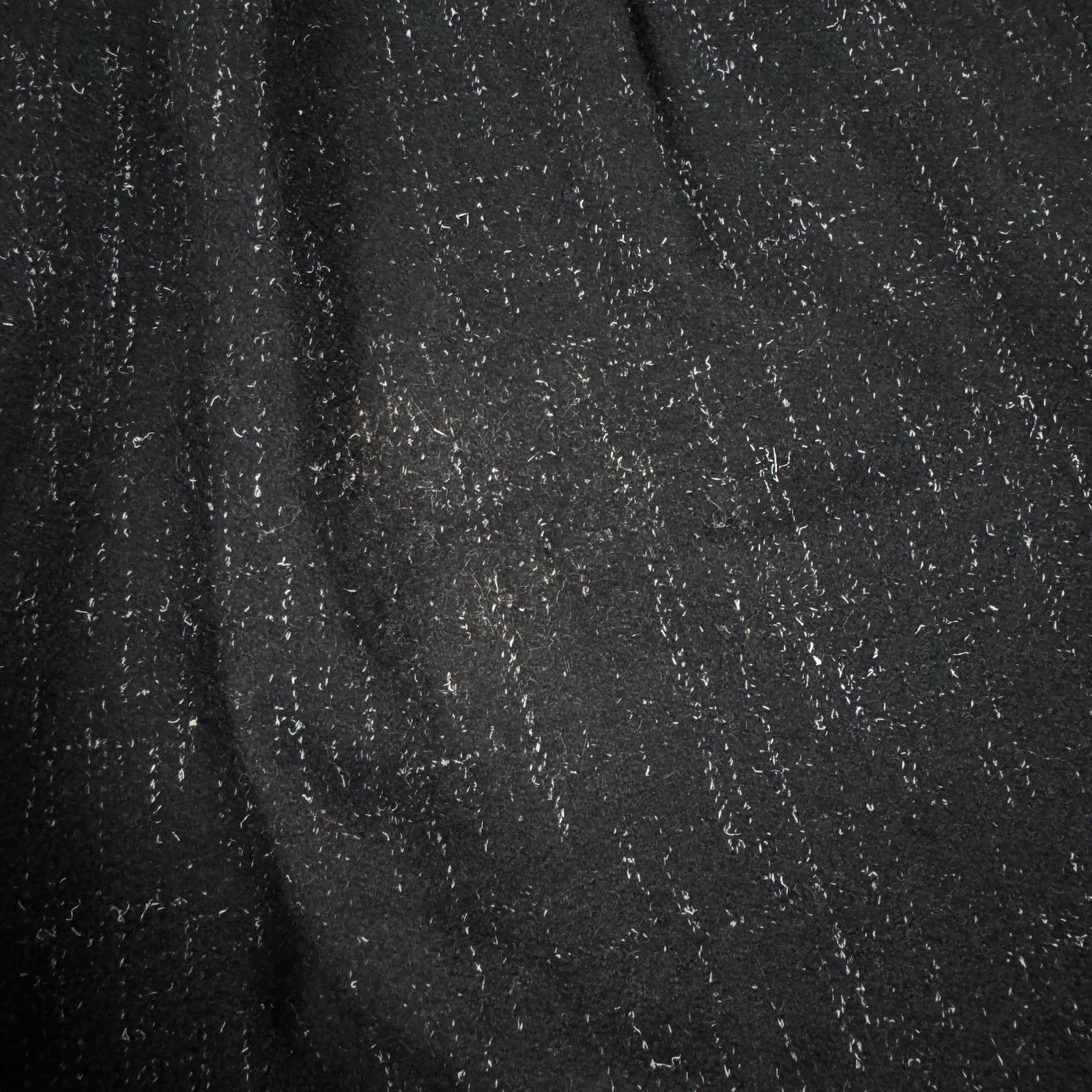 Vintage 50s Black Wool Fleck Rockabilly Pleated Trouser Dress Pants Size 28×29