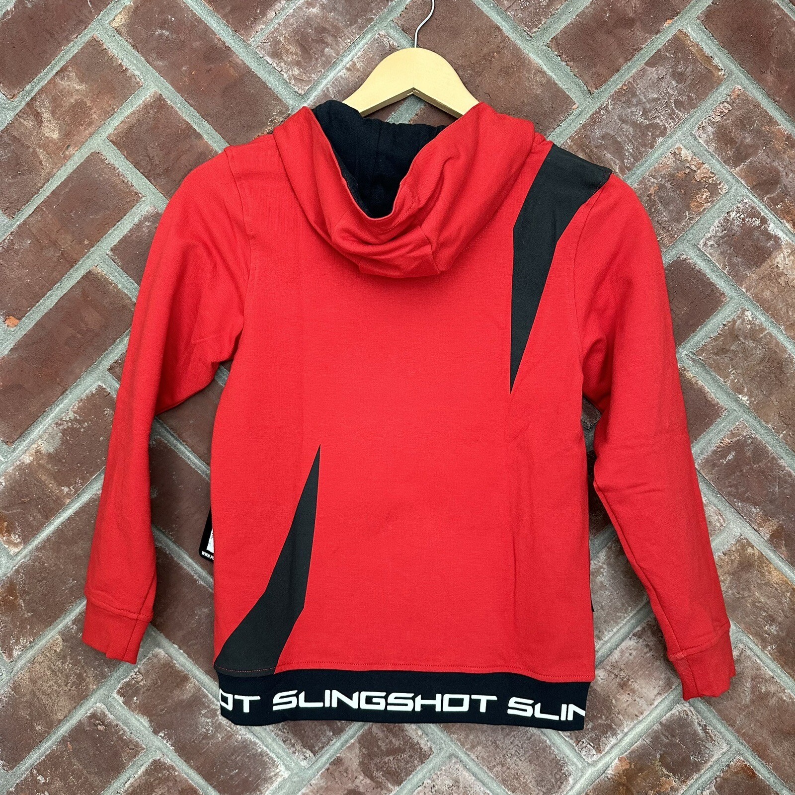 NWT Polaris Slingshot Groove Full Zip Red Riding Jacket Youth Size Large OEM