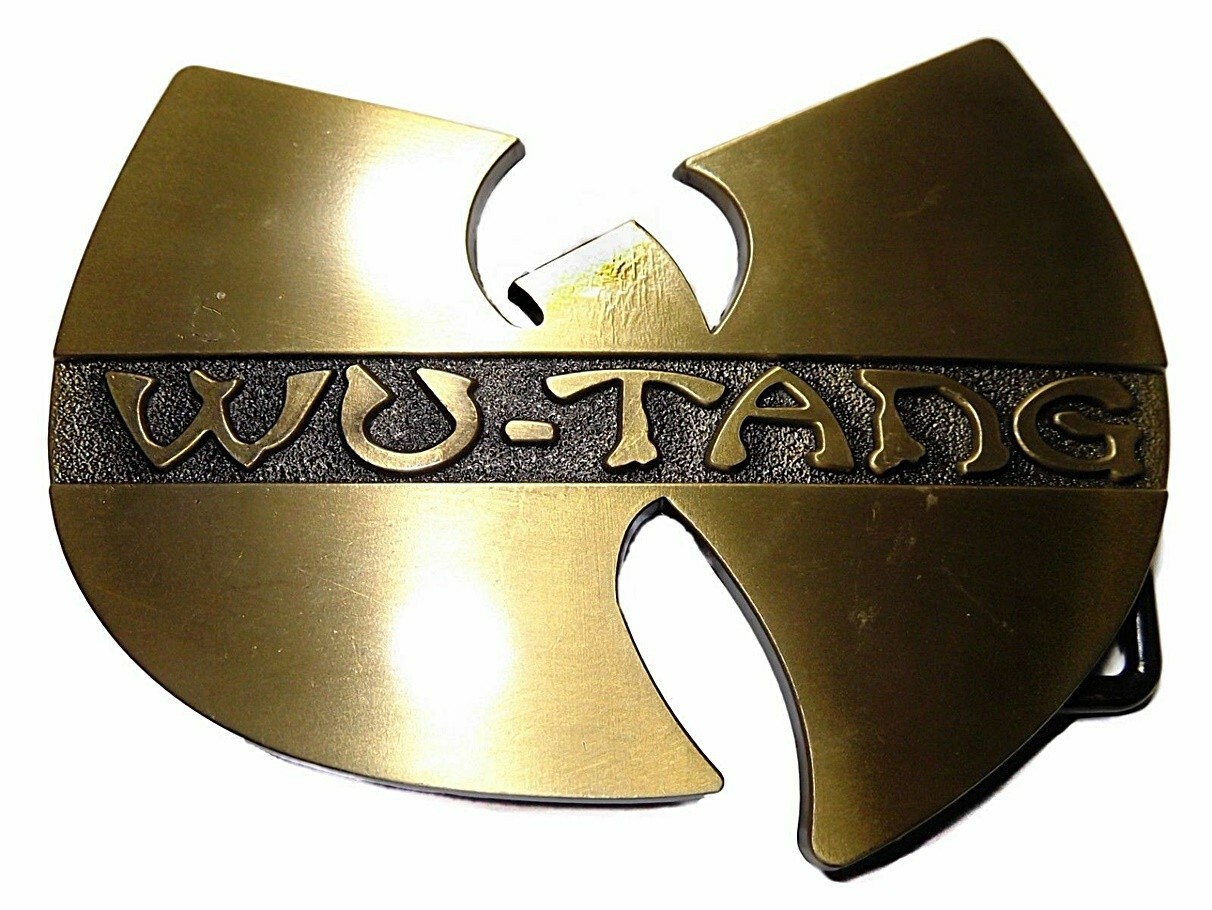 WU-TANG Classic Rap Group Logo Metal Belt Buckle