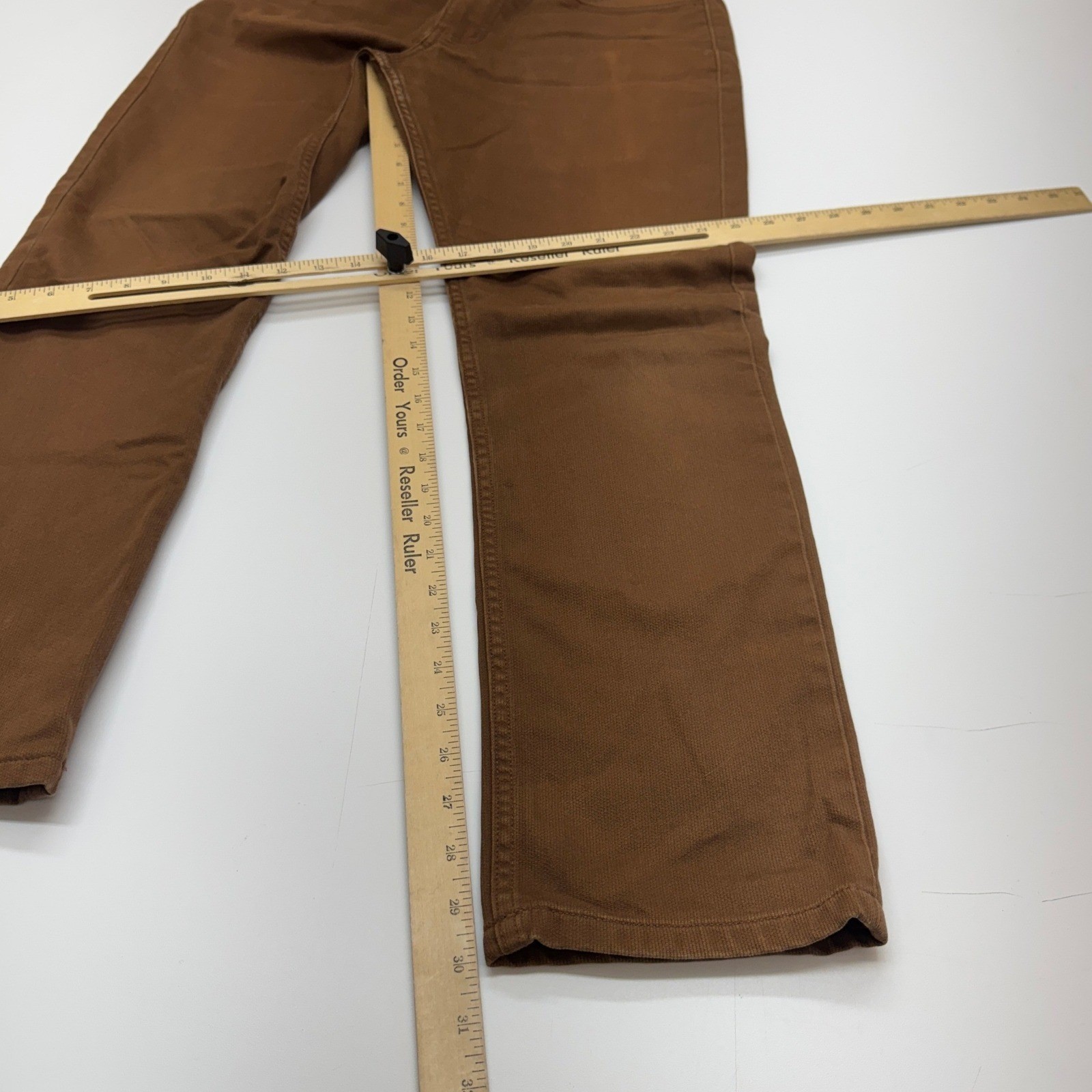 J Crew Pants Mens 30×30 Brown The Sutton Flannel Lined Corduroy Workwear