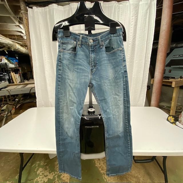 Levi’s 505 Jeans Mens 33×30 Regular Fit Straight Leg Blue Denim Red Tab