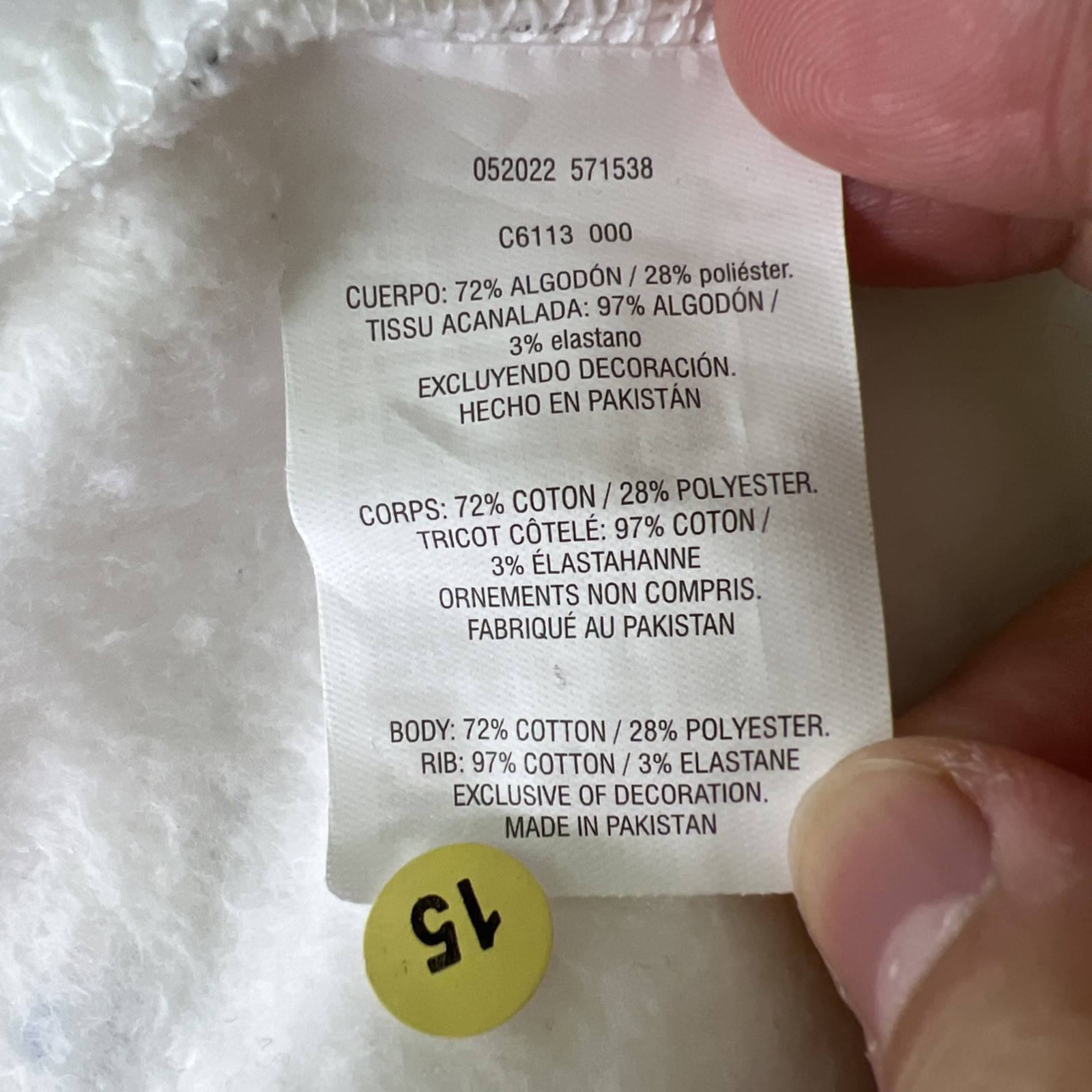 Champion Berkeley Sweater Women Large White Paint Splat Pullover Hoodie College
