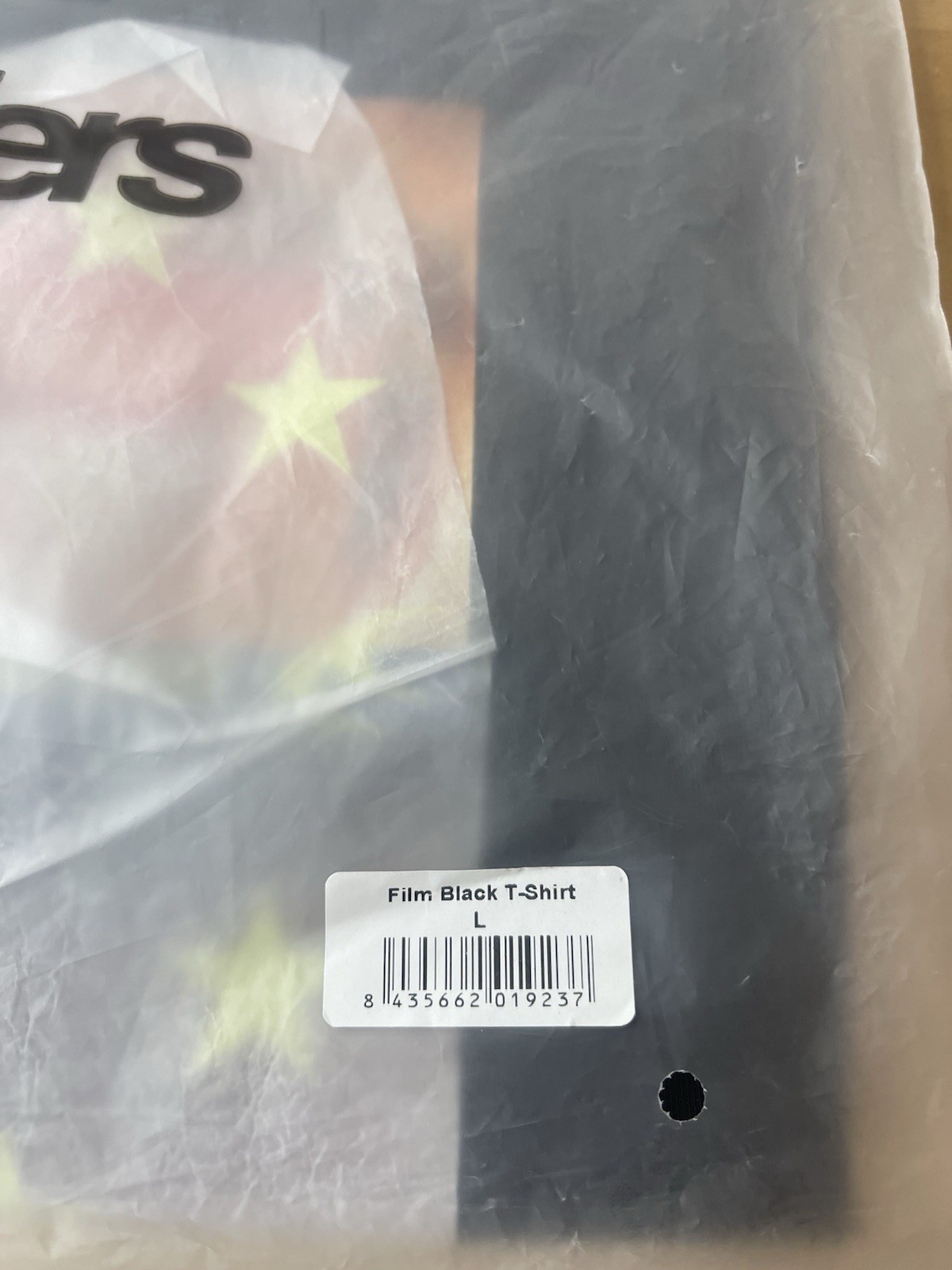 Scuffers Film Black T-Shirt Size Large